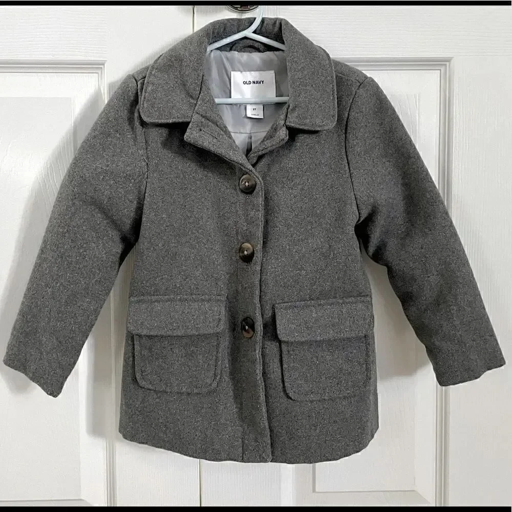 EUC Old Navy Girls Pea Coat